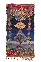 Berberyjskie Dywany Boucherouite Z Maroka 270 x 140 cm