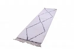 Berberyjskie Dywany Beni Ourain z Maroka 310 x 80 cm