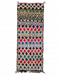 Berberyjskie Dywany Boucherouite Z Maroka 220 x 85 cm
