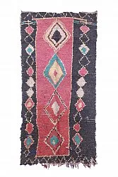 Berberyjskie Dywany Boucherouite Z Maroka 275 x 135 cm