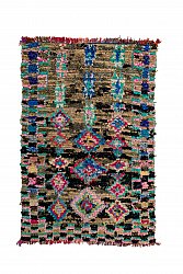 Berberyjskie Dywany Boucherouite Z Maroka 205 x 135 cm