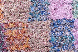 Berberyjskie Dywany Boucherouite Z Maroka 210 x 105 cm