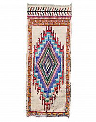 Berberyjskie Dywany Boucherouite Z Maroka 225 x 95 cm