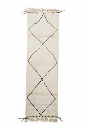 Berberyjskie Dywany Beni Ourain z Maroka 240 x 90 cm