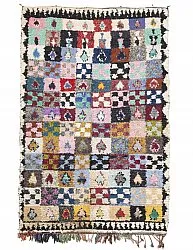 Berberyjskie Dywany Boucherouite Z Maroka 250 x 165 cm