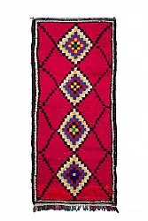Berberyjskie Dywany Boucherouite Z Maroka 310 x 145 cm