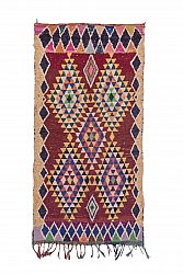 Berberyjskie Dywany Boucherouite Z Maroka 240 x 120 cm