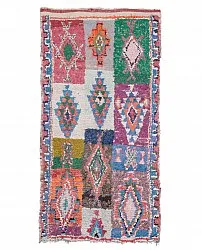 Berberyjskie Dywany Boucherouite Z Maroka 225 x 115 cm