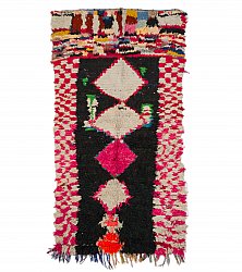 Berberyjskie Dywany Boucherouite Z Maroka 200 x 100 cm