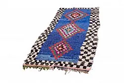 Berberyjskie Dywany Boucherouite Z Maroka 285 x 90 cm