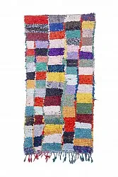 Berberyjskie Dywany Boucherouite Z Maroka 250 x 120 cm