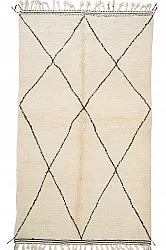 Berberyjskie Dywany Beni Ourain z Maroka 155 x 270 cm