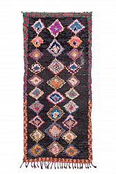 Berberyjskie Dywany Boucherouite Z Maroka 265 x 120 cm