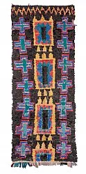 Berberyjskie Dywany Boucherouite Z Maroka 310 x 115 cm