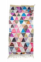 Berberyjskie Dywany Boucherouite Z Maroka 135 x 275 cm