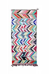 Berberyjskie Dywany Boucherouite Z Maroka 150 x 320 cm
