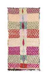 Berberyjskie Dywany Boucherouite Z Maroka 205 x 100 cm