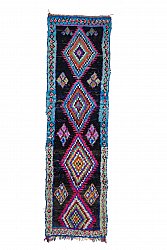 Berberyjskie Dywany Boucherouite Z Maroka 385 x 105 cm