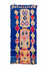 Berberyjskie Dywany Boucherouite Z Maroka 235 x 100 cm