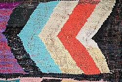 Berberyjskie Dywany Boucherouite Z Maroka 130 x 290 cm