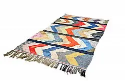 Berberyjskie Dywany Boucherouite Z Maroka 135 x 250 cm