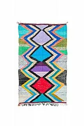 Berberyjskie Dywany Boucherouite Z Maroka 140 x 235 cm