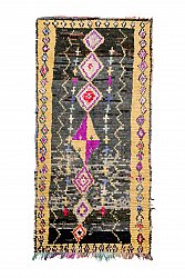 Berberyjskie Dywany Boucherouite Z Maroka 265 x 125 cm