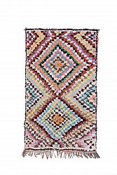 Berberyjskie Dywany Boucherouite Z Maroka 215 x 120 cm