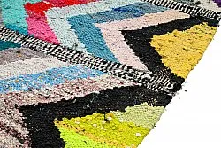 Berberyjskie Dywany Boucherouite Z Maroka 145 x 270 cm
