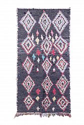 Berberyjskie Dywany Boucherouite Z Maroka 250 x 125 cm