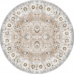 Okrągły dywan - Adeleine (beżowy)