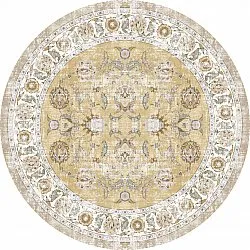 Okrągły dywan - Adeleine (ochra)