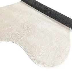Asymetryczny Falowany Dywan Shaggy - Aranga Super Soft Fur (beżowy)