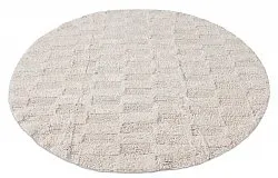 Okrągła mata łazienkowa - Bevin (off-white)