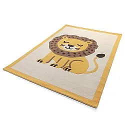 Dywan Dziecięcy - Lion Hand Tufted Wool Premium (beżowy/multi)