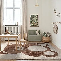 Dywan Dziecięcy - Soft Teddybear (kremowy/brązowy)