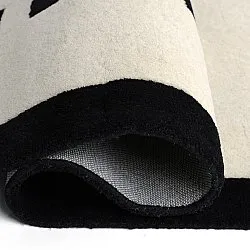 Dywan Dziecięcy - Zebra Hand Tufted Wool Premium (beżowy/czarny)