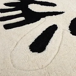 Dywan Dziecięcy - Zebra Hand Tufted Wool Premium (beżowy/czarny)