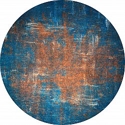 Okrągły dywan - Tierzo (blå)