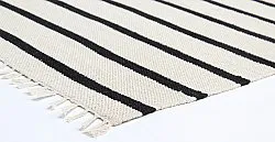 Dywan Bawełna - Helle (offwhite/czarny)