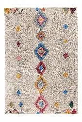 Dywany shaggy - Marden Natural Cotton Shaggy (beżowy/multi)