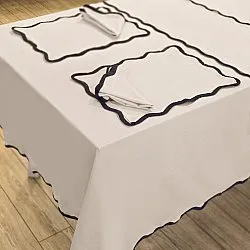 Podkładka pod talerze - Opakowanie 2 sztuki - Yrsa (jasny beż)