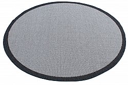 Okrągły dywan - Sortelha (czarny)