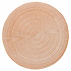 Okrągły dywan - Ferragudo (Pomarańczowy)