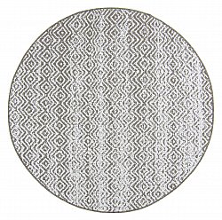 Okrągły dywan - Harstad (brązowy)