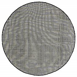 Okrągły dywan - Coastal (czarny/biały)