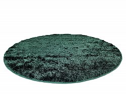 Okrągły dywan - Cosy (ciemnozielony)