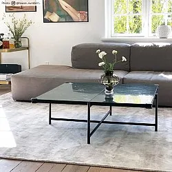 Okrągły dywan - Jodhpur Special Luxury Edition Wiskozy (ljasnoszary/beżowy)