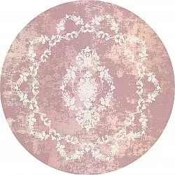 Okrągły dywan - Nefta (różowy)