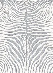 Dywan Wilton - Zebra (szaro/biały)